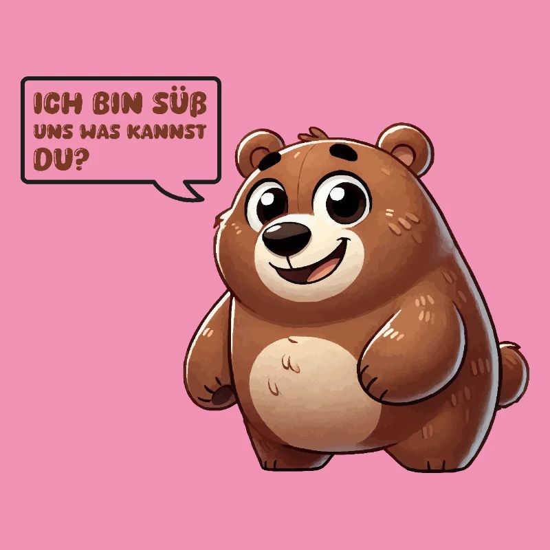 bär comic süß