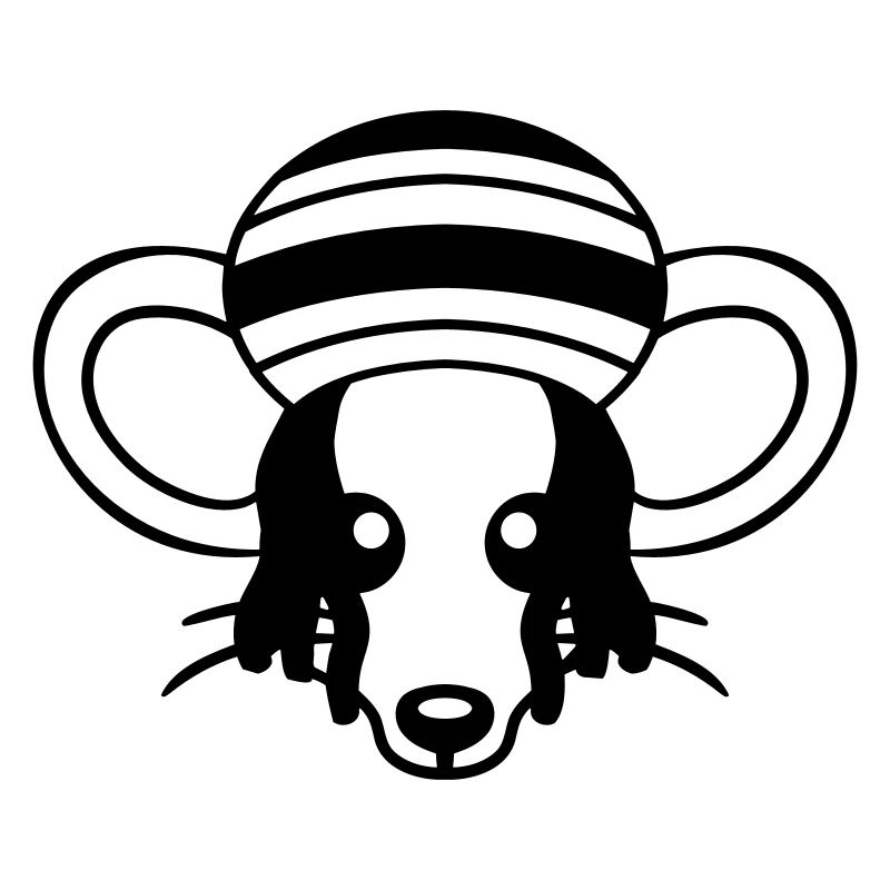 Mouse Raggae Jamaica Hat Rasta Lure Chill Hat