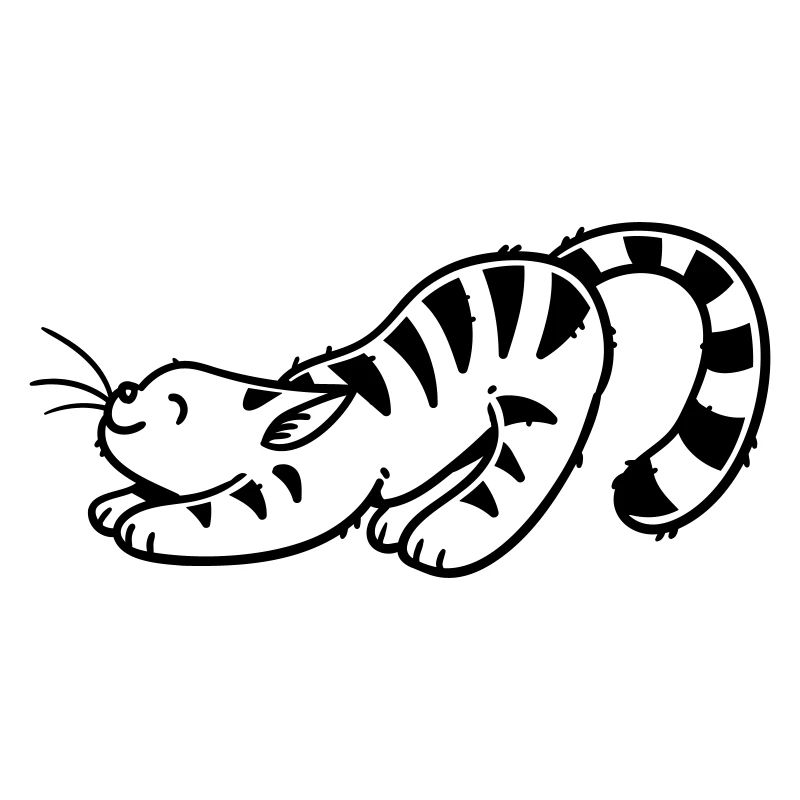 Chaton de dessin animé
