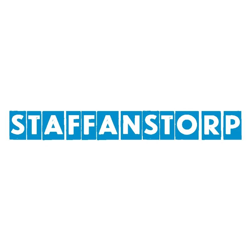 Staffanstorp – Conception de texte bleu