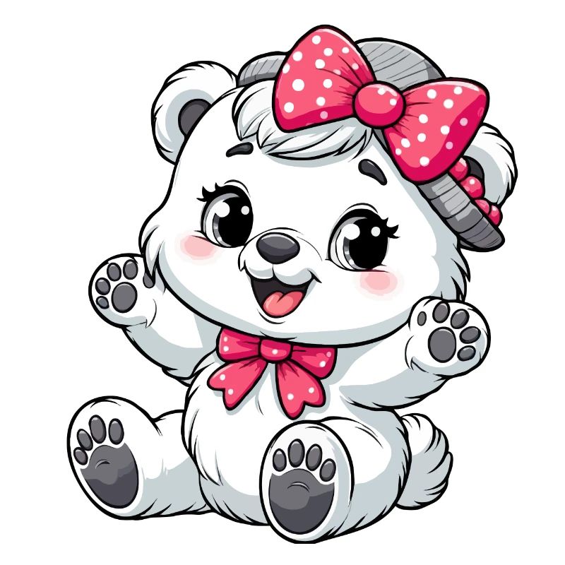 Kleinkind Eisbär Mädchen