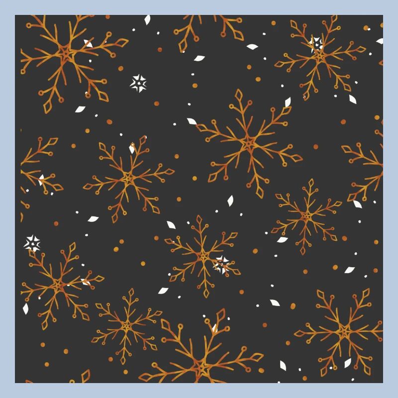Ice crystal pattern