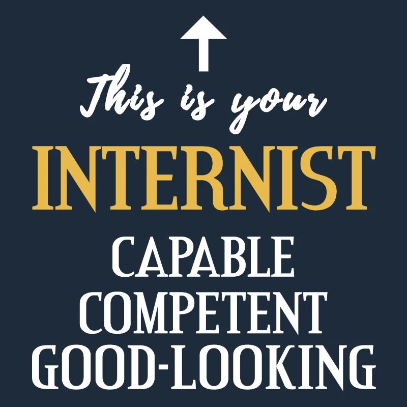 Physician internist competent handsome gift