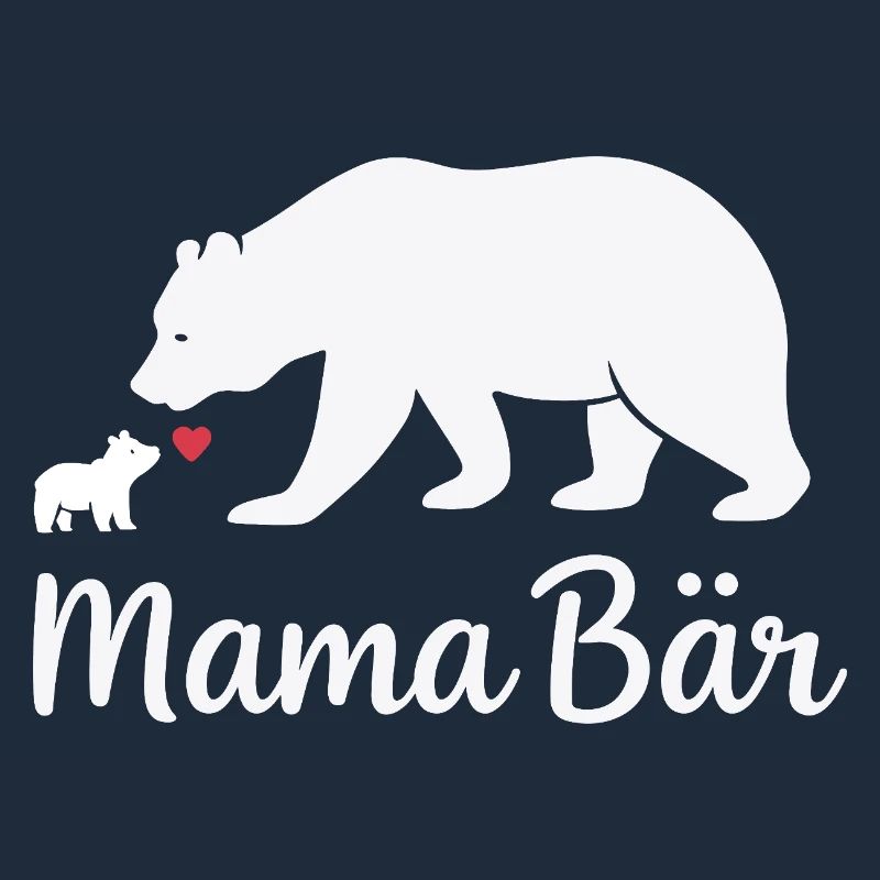 Future Mom MAMA BEAR Retro Funny