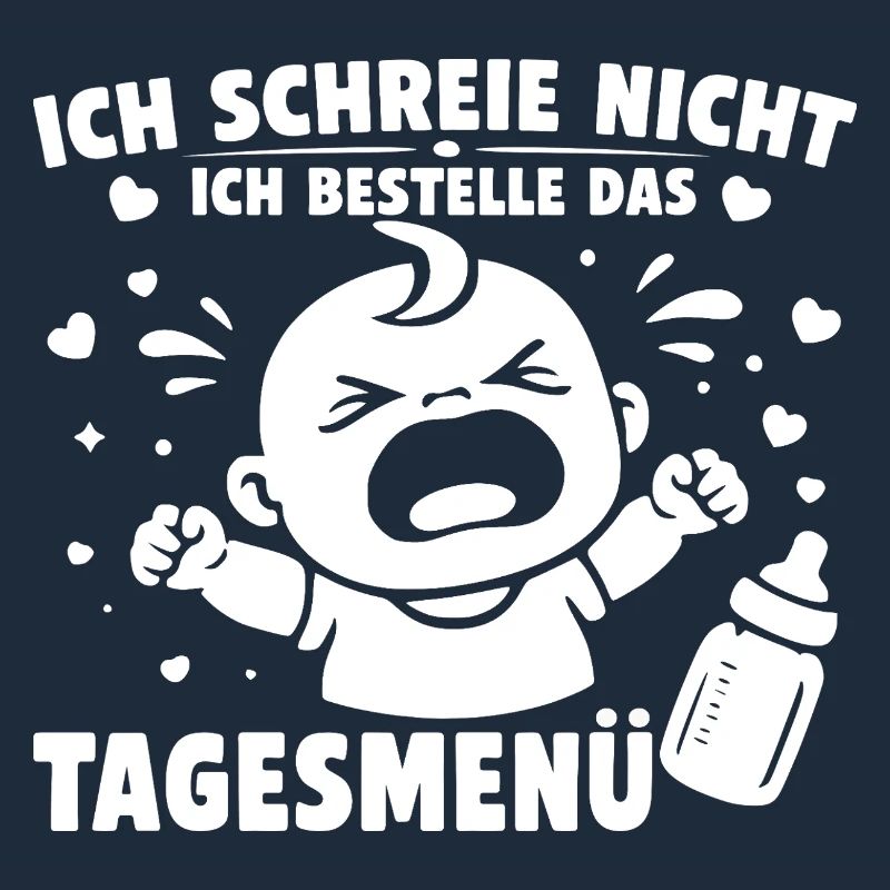 Je ne crie pas, je commande le menu du jour