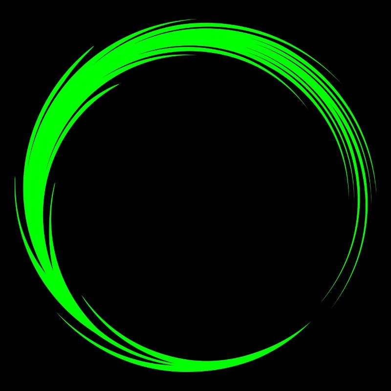 Cirkelikonets form