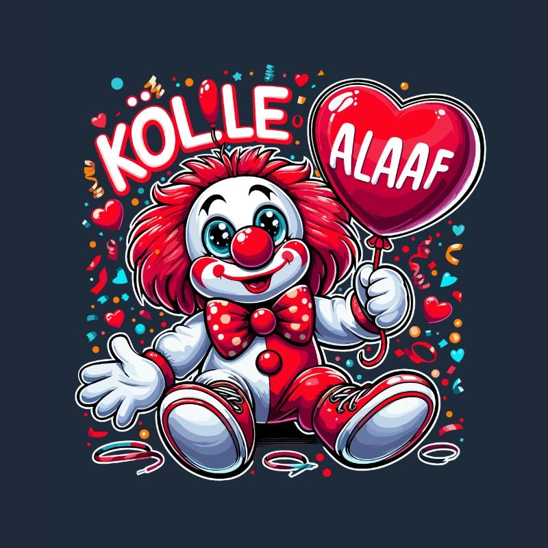 Carnaval Cologne Cologne Alaaf Cologne Clown Mignon