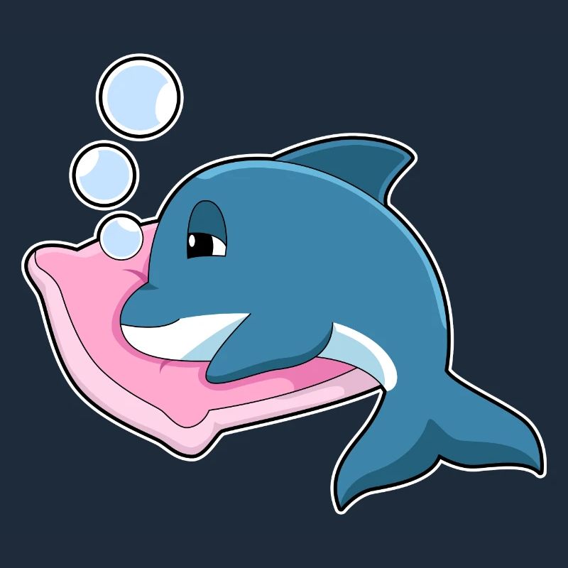 Dolphin Sleeping Pillow
