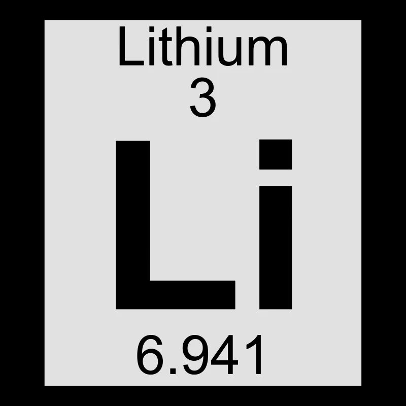 Elements 3 - li (lithium) - Full (white)