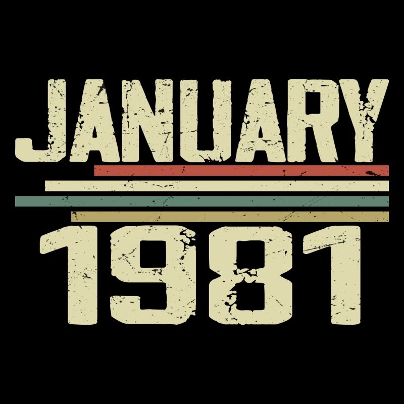 Januar 1981 - Geburtstagsgeschenk Januar 1981