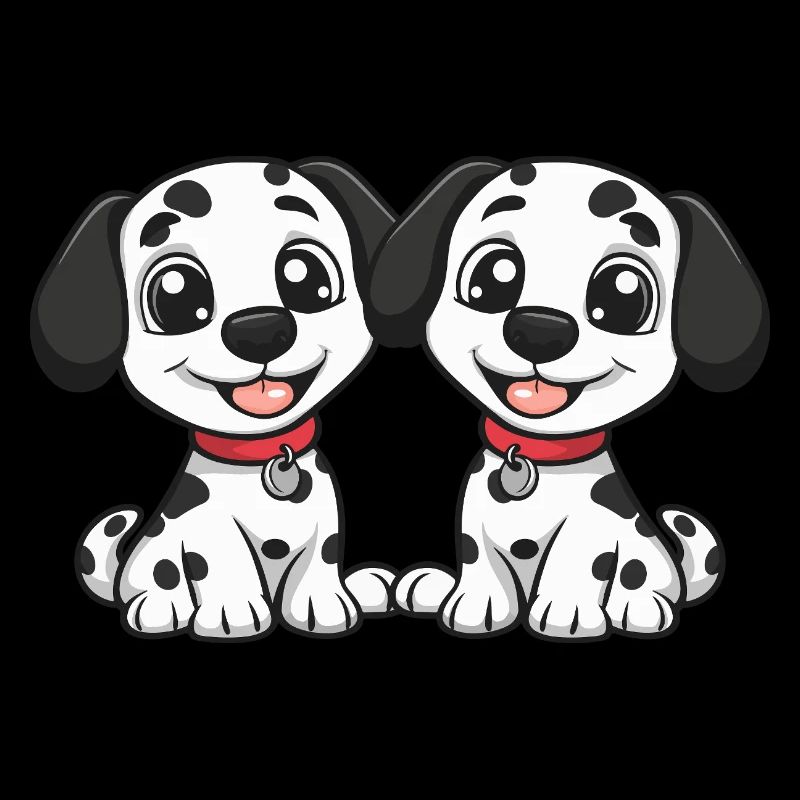 Dalmatiner Hund Comic