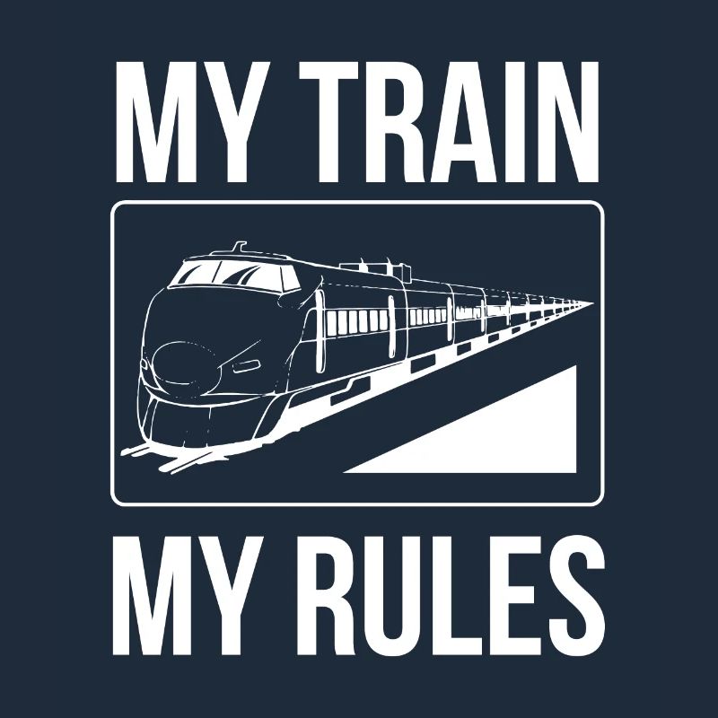 Train driver My train My rules T-shirt