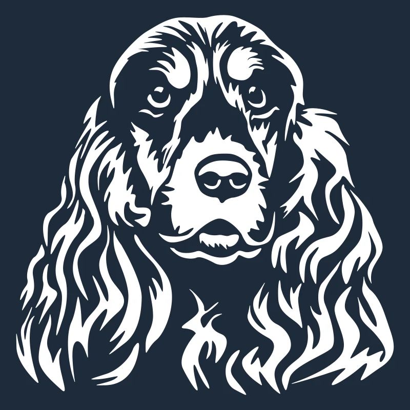 Cocker Spaniel Tête « Black Edition »