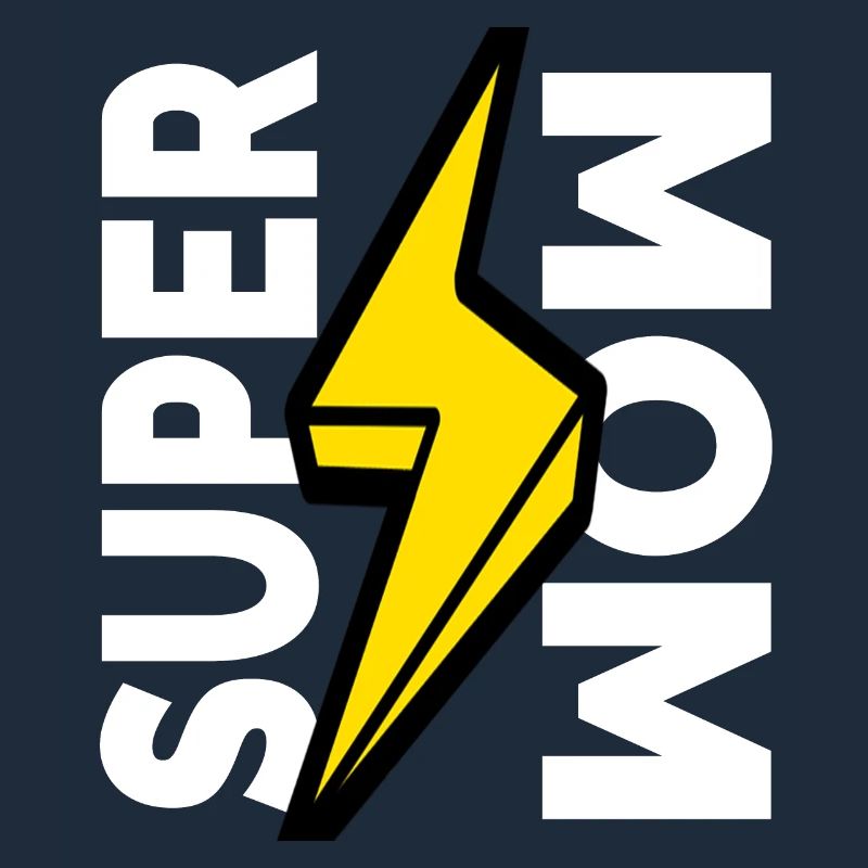 Super Mama glücklicher Muttertag