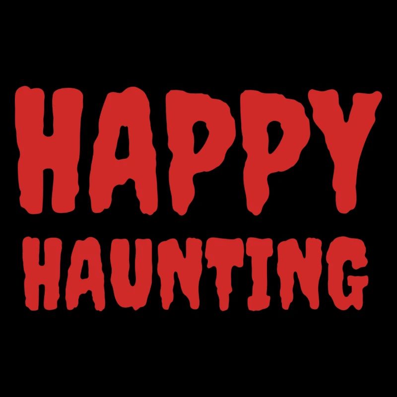 Effrayant Halloween Haunting T-Shirt Design