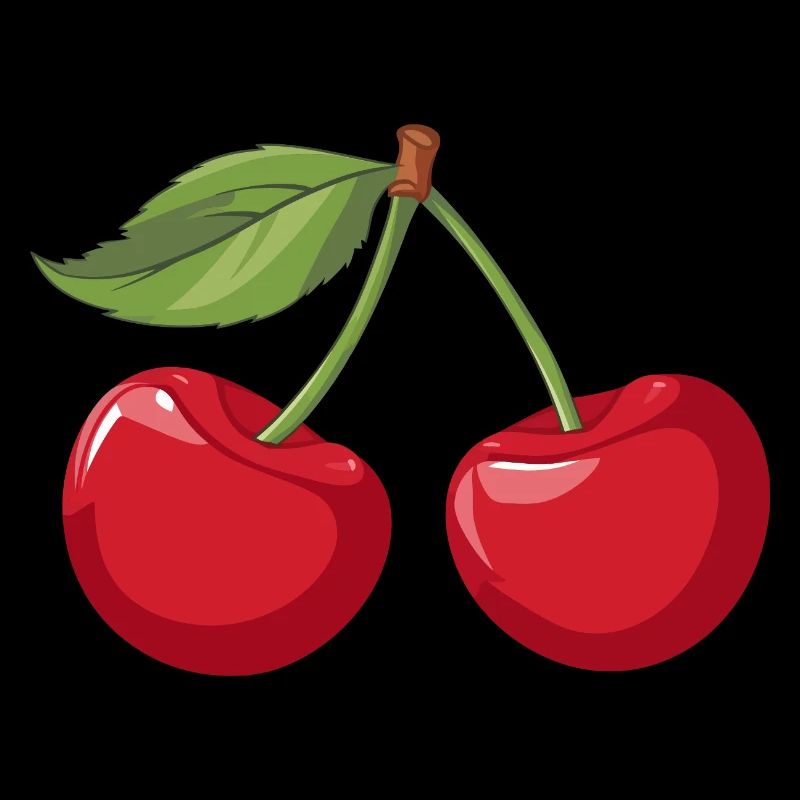 Vibrant Cherry Illustration