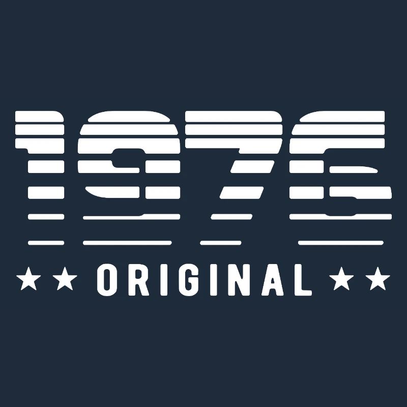 1976 Original Retrodesign | Geburtstag