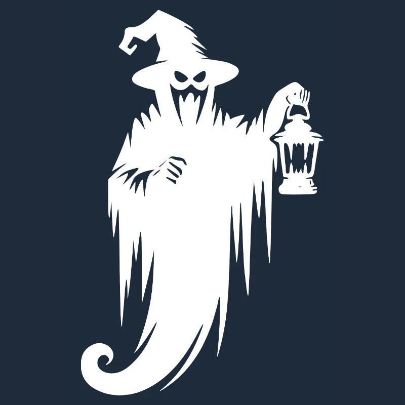 Fantôme flottant d’Halloween avec lampe