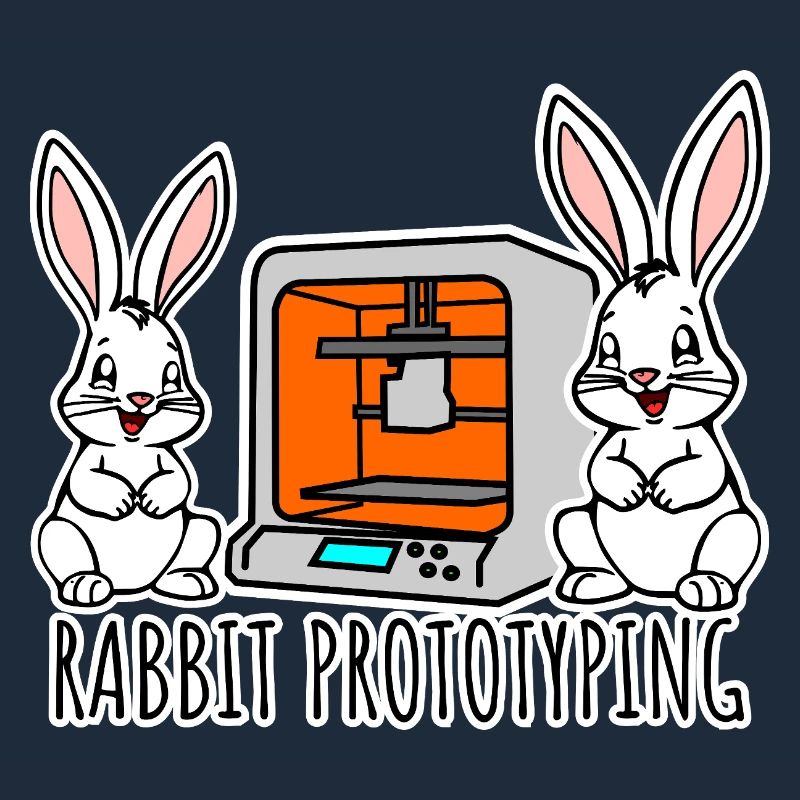 Rabbit Prototyping - Printing rabbits with 3D printer
