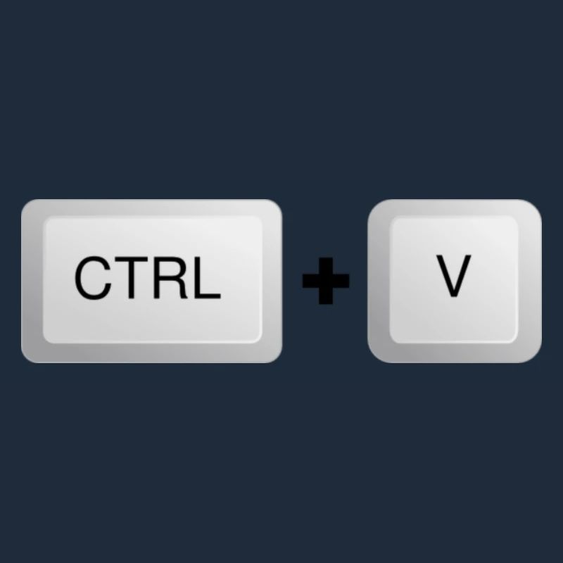 Ctrl + V