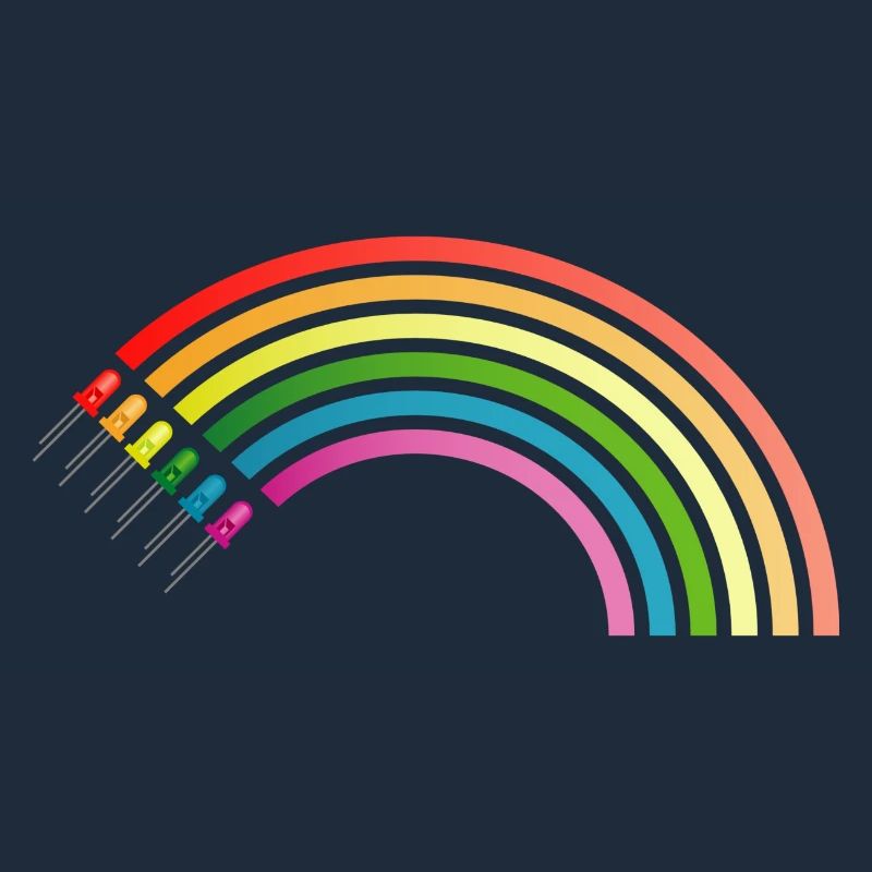 Regenbogen LED