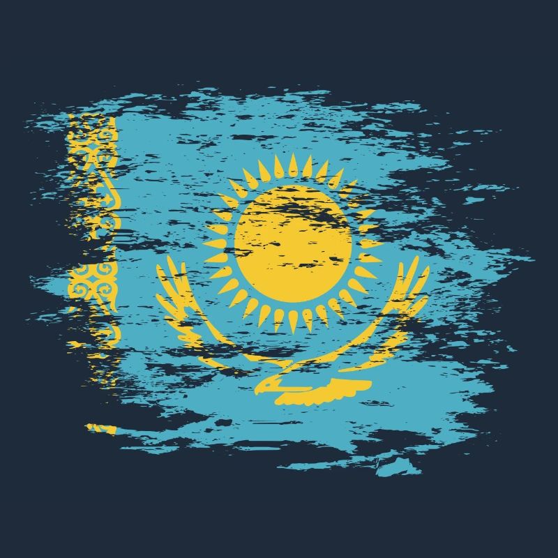 Drapeau du Kazakhstan utilisé