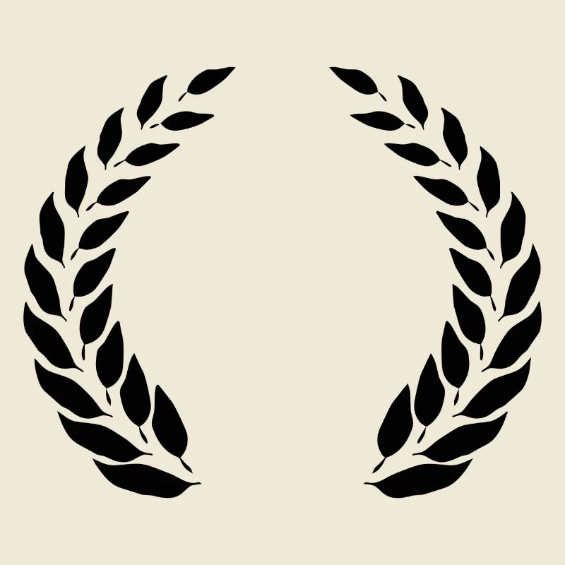 Conception de couronne de laurier