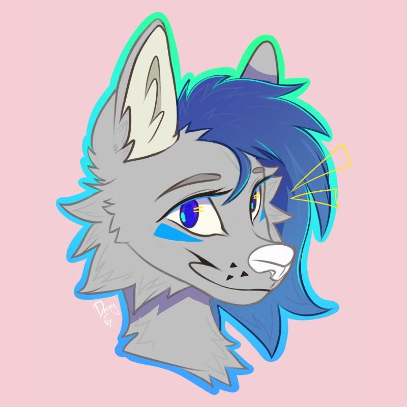 Wind Chime, the She-Wolf (by Derpy Fox)