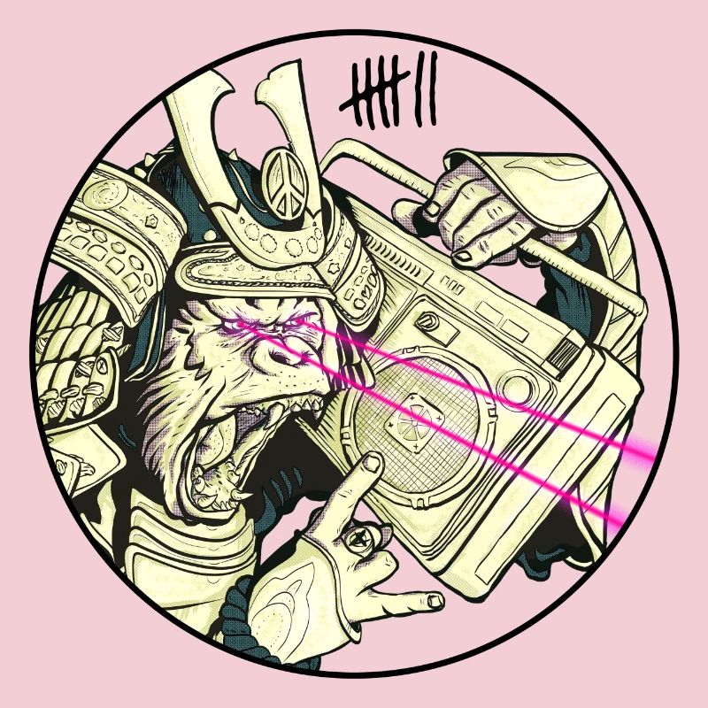 7 Apparel - Gorilla Samurai