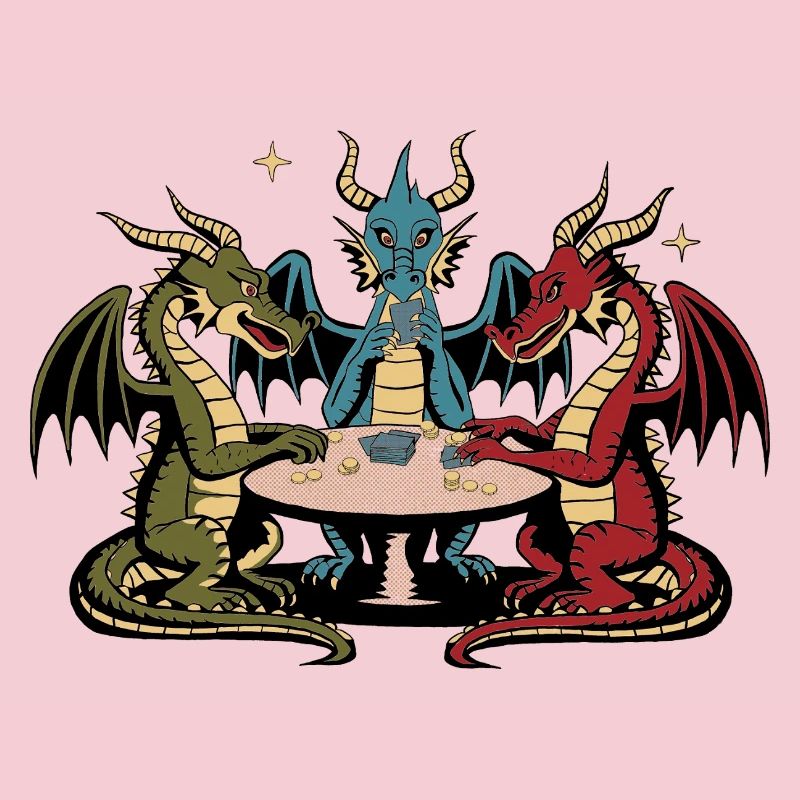 Dragons cartes à jouer