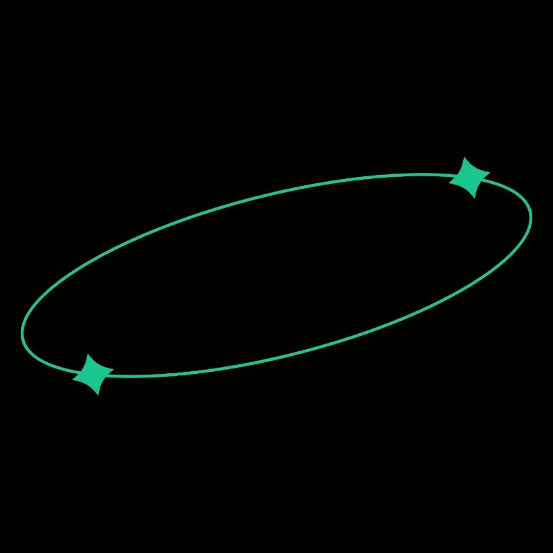 Elliptical Star Ring