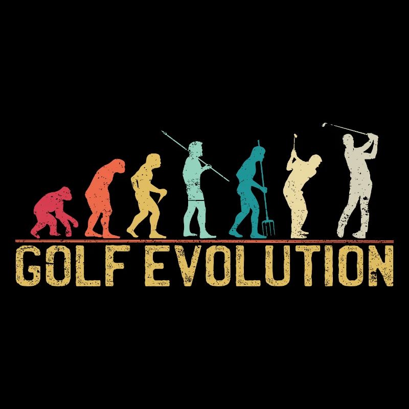 Golf Evolution Silhouette Design