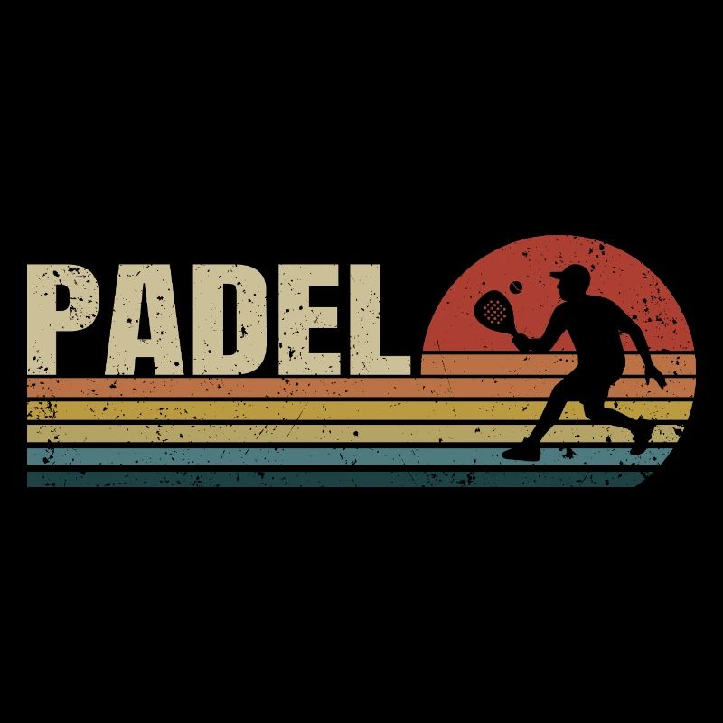 Padel Retro Sunset