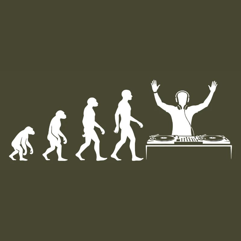 Evolution to a DJ with turntable