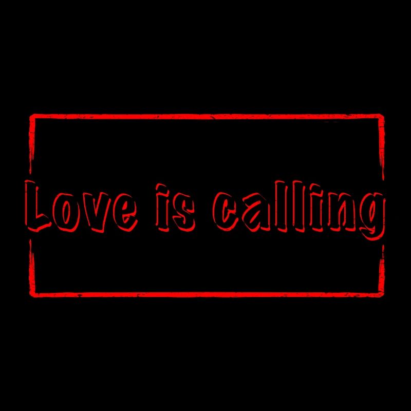 Love is calling in red