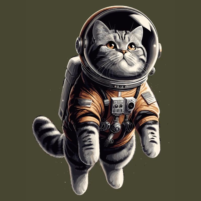 Astronaut BKH getigert Geschenk