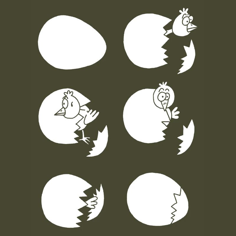 Die Welt entdecken oder nicht (weiß)