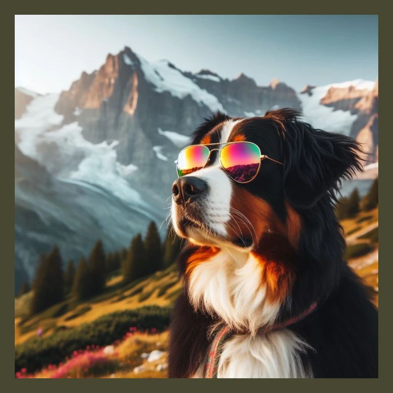 Bernese mountain dog