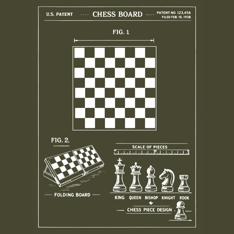 Chessboard Blueprint Patent
