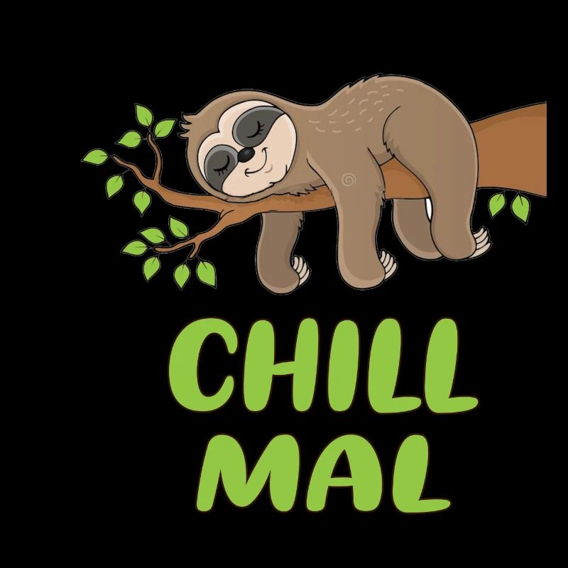 Chill Mal - sloth on a branch!