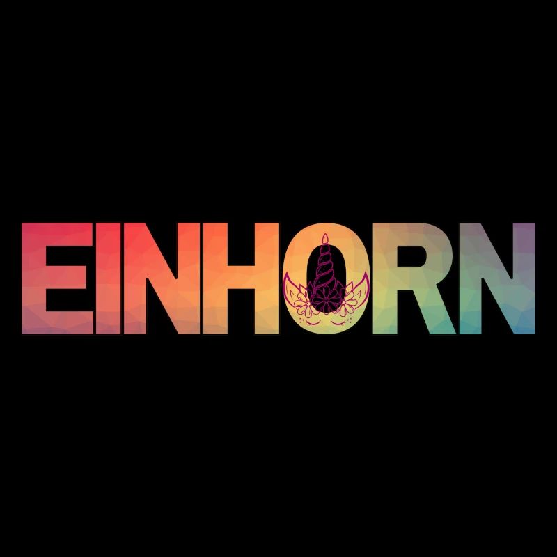 Regenbogen-Einhorn-Magie