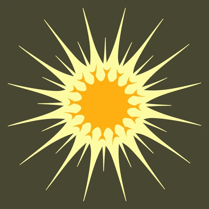 Bright Sun Rays Summer Glow Light Warmth
