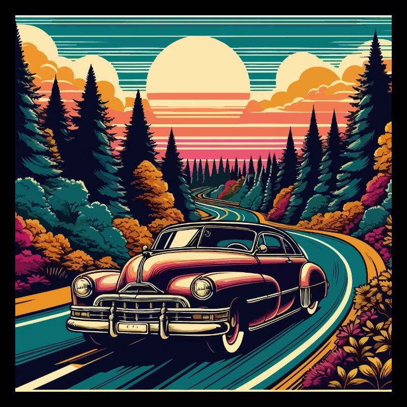 Eine Reise durch einen malerischen Wald