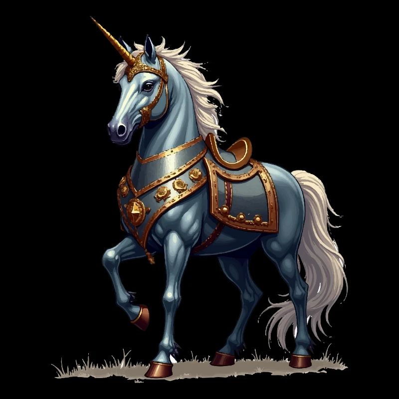 Schottisches Ritter-Einhorn