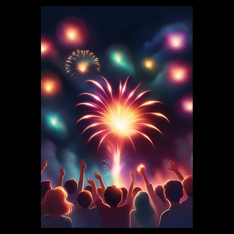 Superbe feu d’artifice
