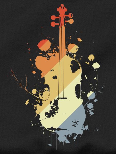 Violin Retro