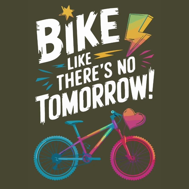 Conception de citation de motivation de vélo