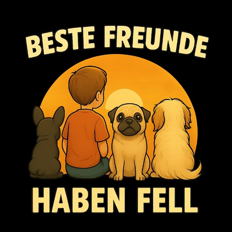TinyPaws Fun Logo "Beste Freunde haben Fell"