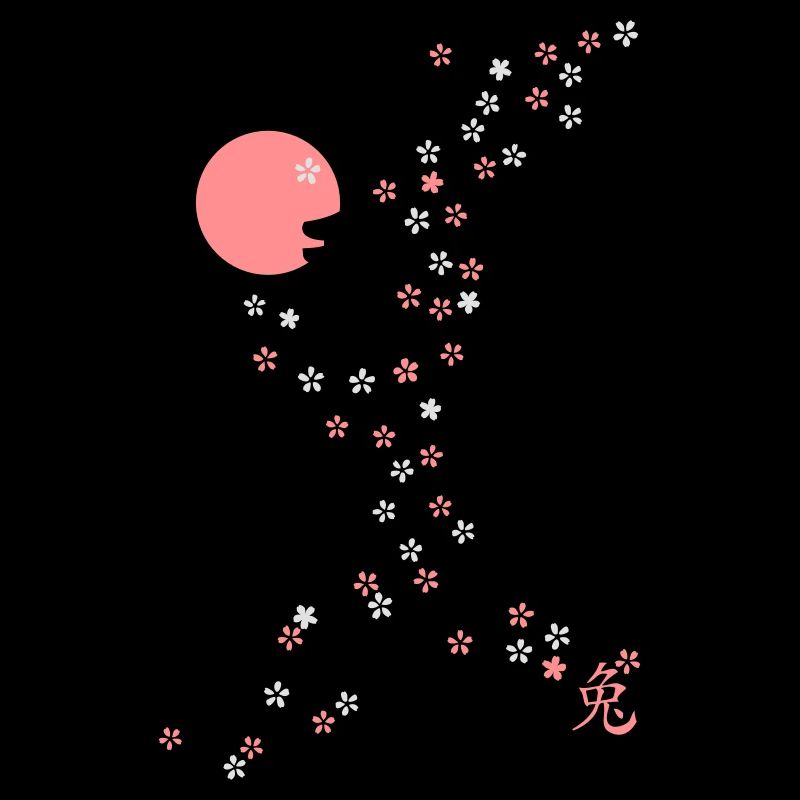 cherry flower bunny hare rabbit bunnies japan