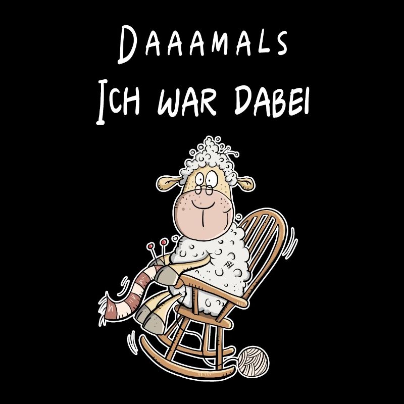 Daaamals - Ich War Dabei Schaf I Funshirt Senior